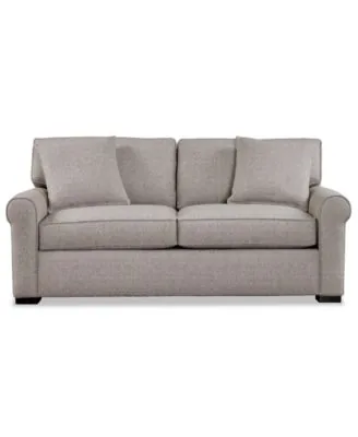 Macy's Radley Rollarm 77" Fabric Apartment Sofa