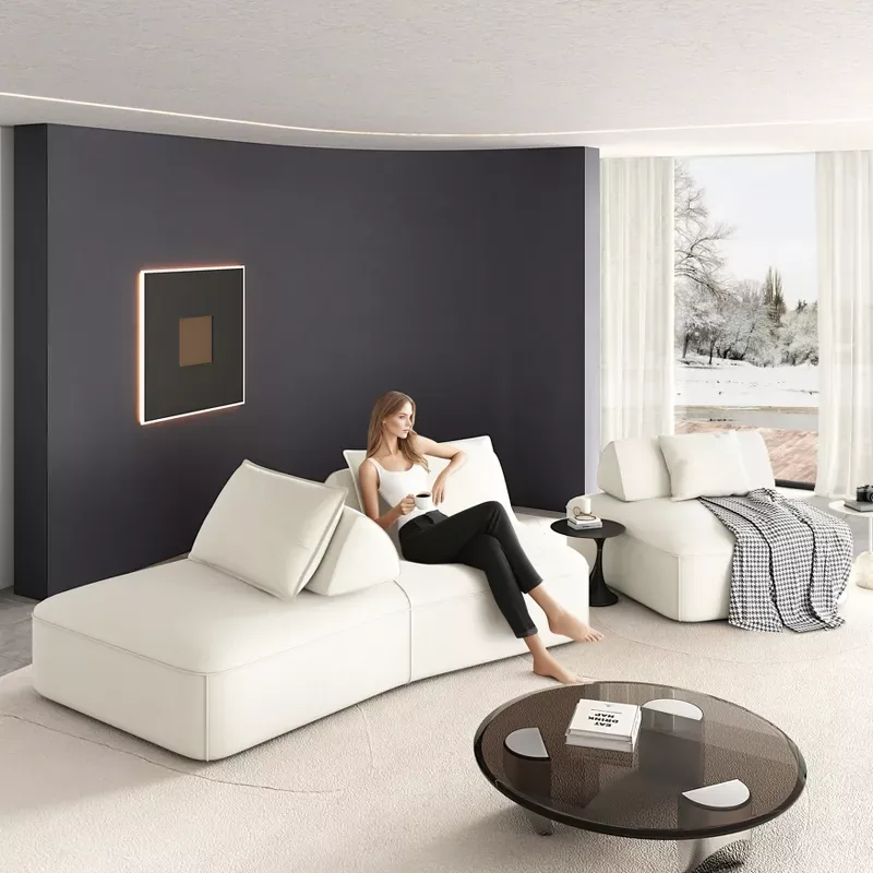 ModernLuxe Luxury Modular Sectional Beige