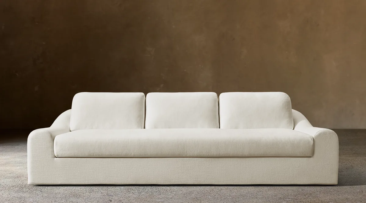RH Jennifer Low Back Sofa