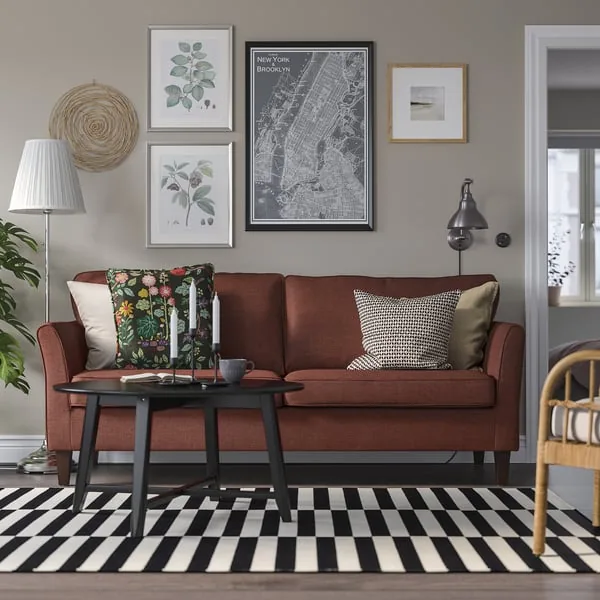 EKHOLMA 3-seat sofa