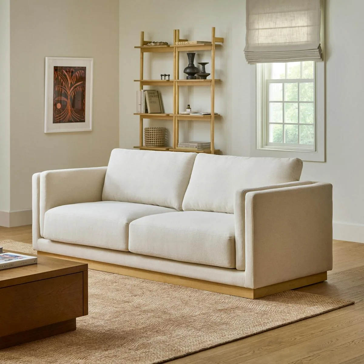 Tully 92" Sofa - Savoy Ivory