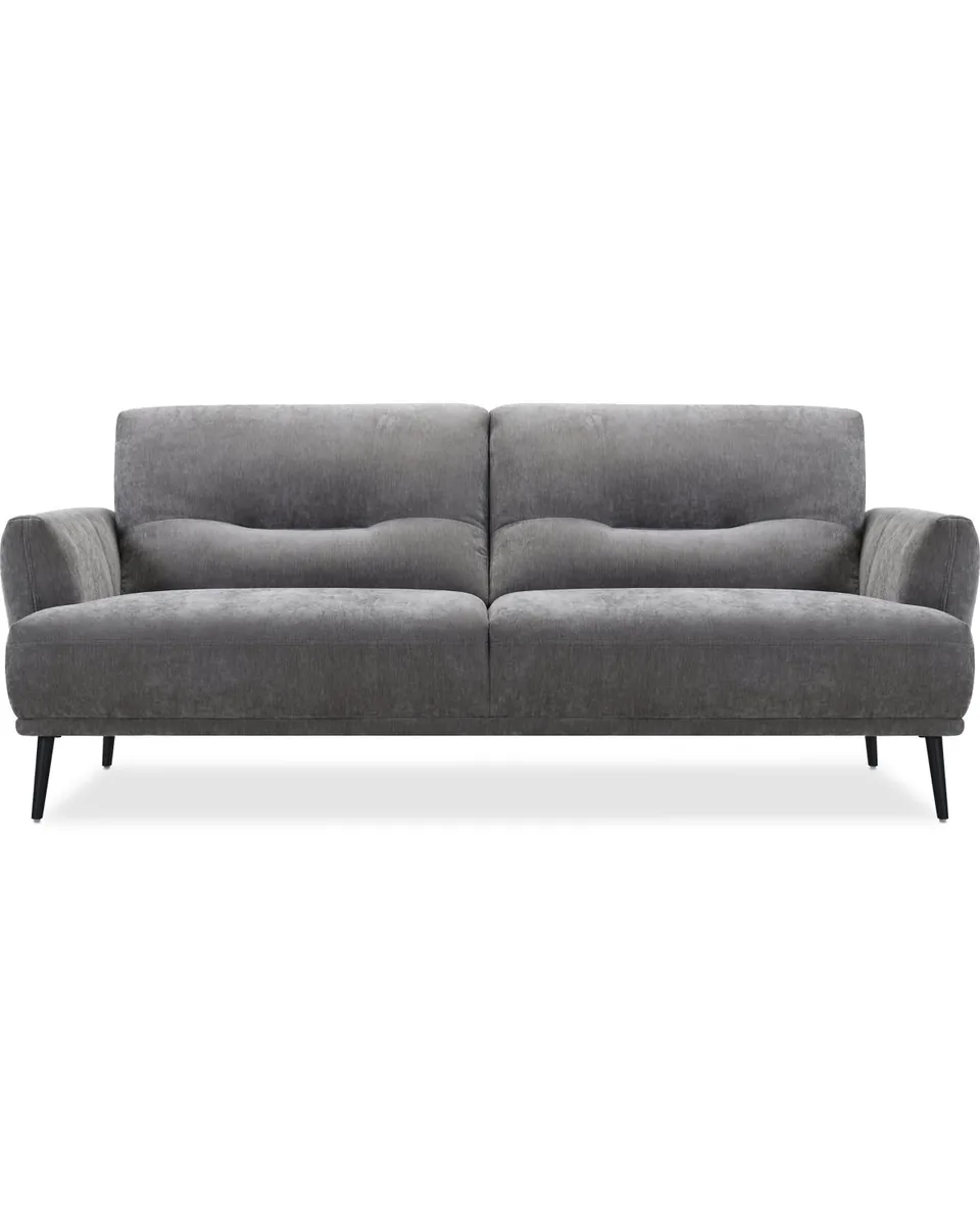 Kaelynne 84" Fabric 2 Seat Sofa, Exclusively at Macy's - Grey