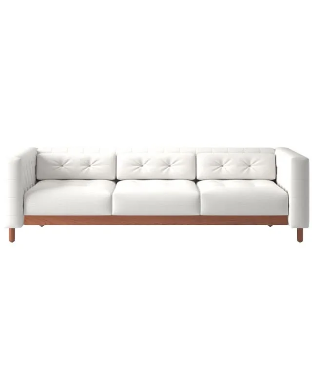 Marconi 81.5" Tufted Sofa Curious Dove