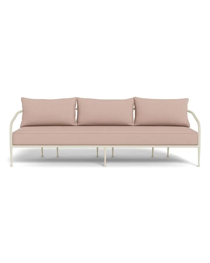 Andre 3 Seat Sofa (Aluminum Bone / Stirling Powder)