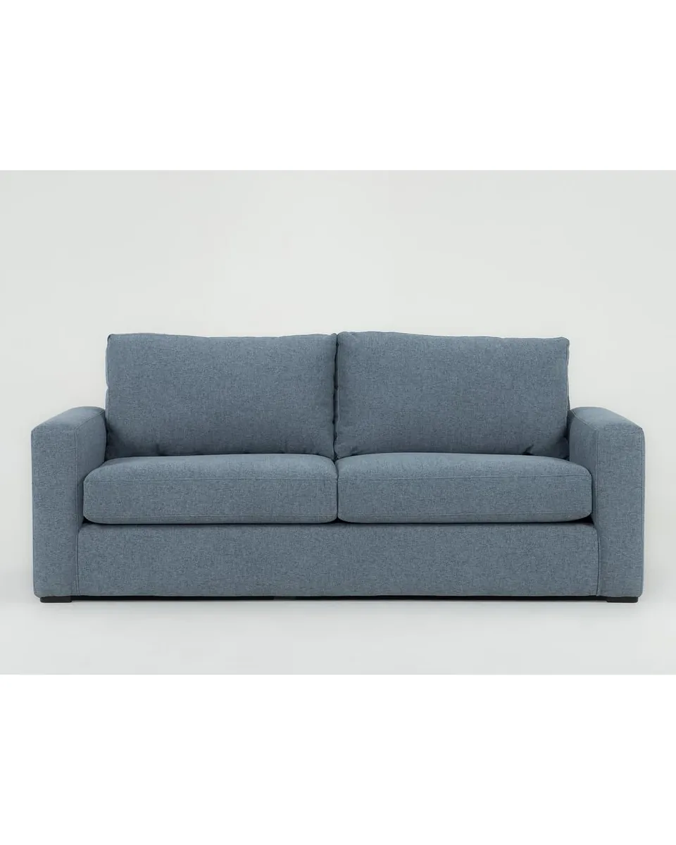 Araceli Ii French Blue 86" Sofa