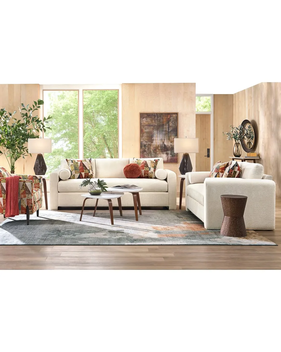 Avara Ivory 6 Pc Living Room