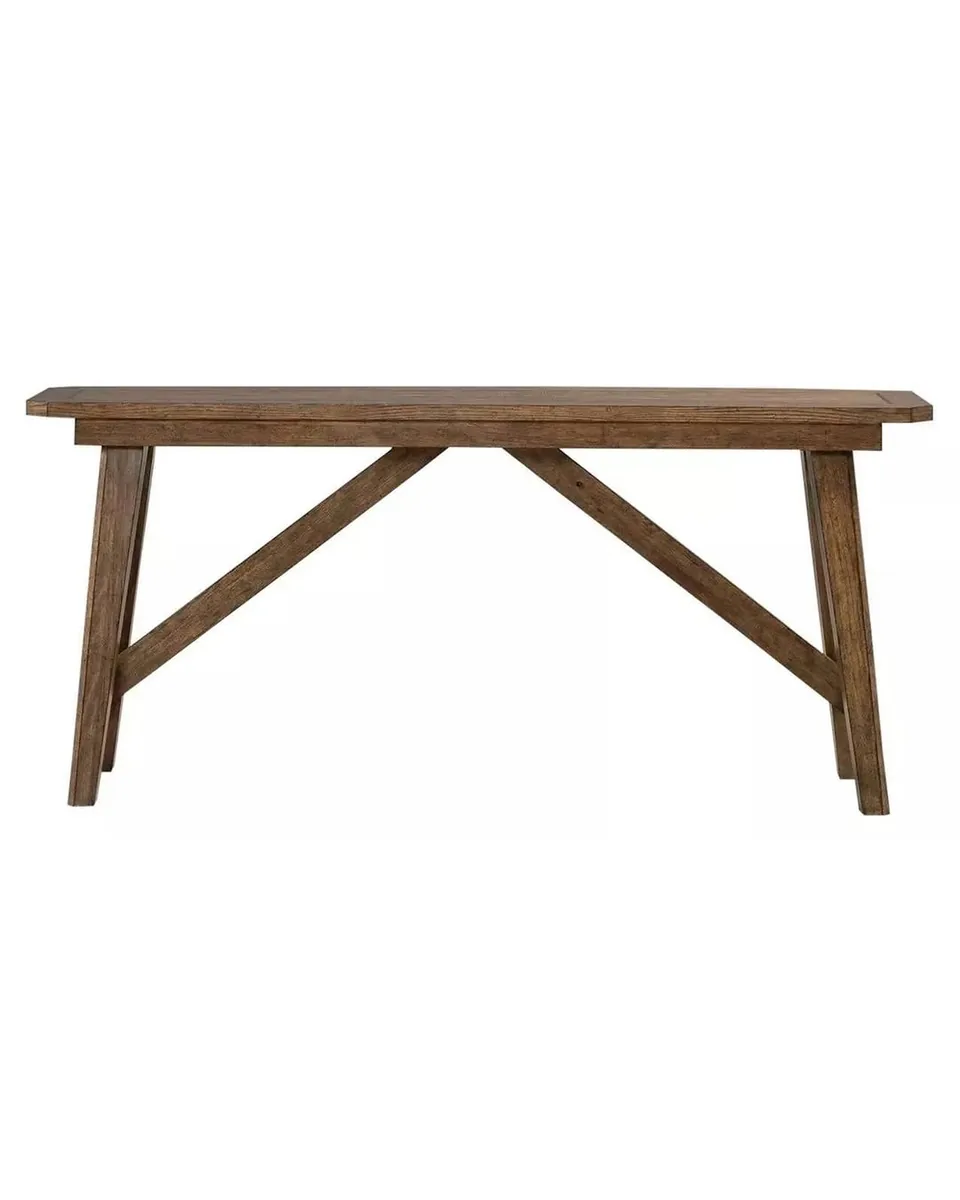 Cypress Grove Amber Brown Rectangular Sofa Table