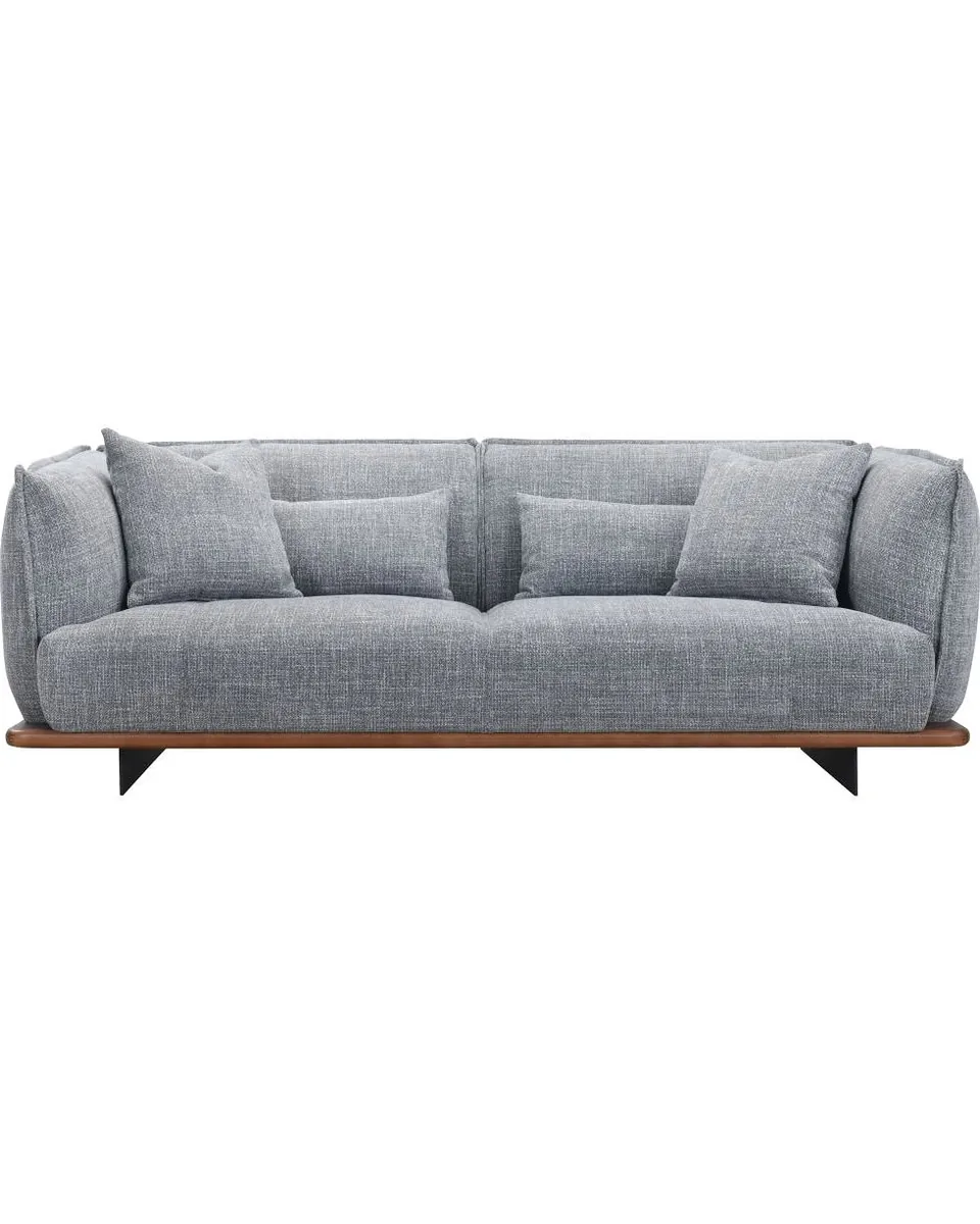 Muriel 90" 2-Seat Fabric Sofa - Storm Gray