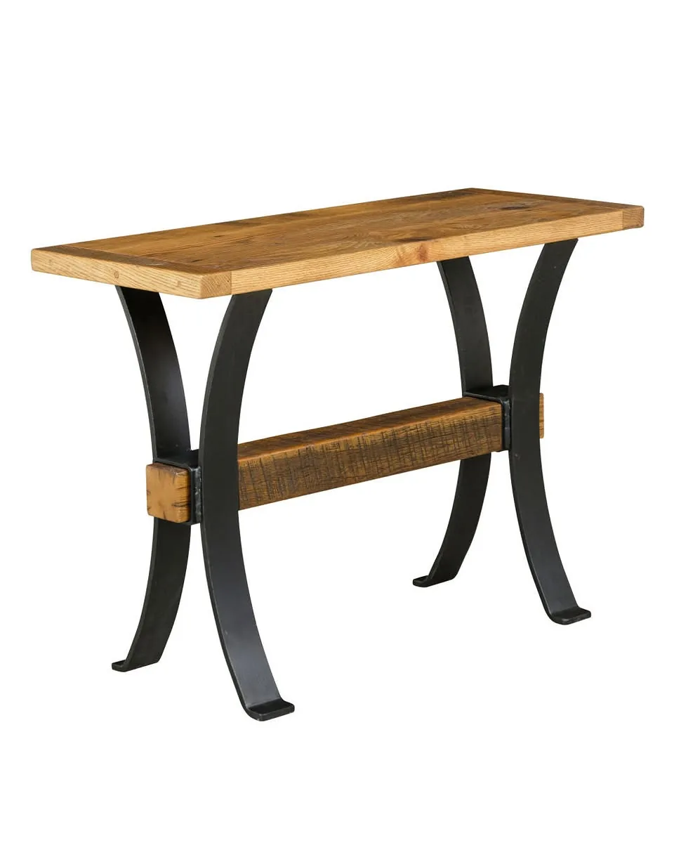 Timber Frame - Reclaimed Barnwood Sofa Table
