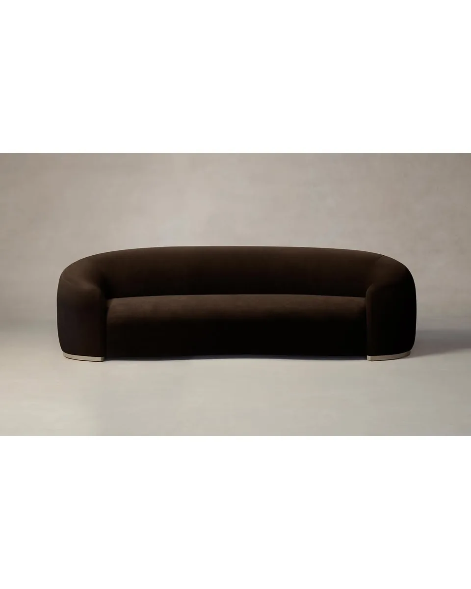 The Chelsea Sofa - Mohair Chocolate