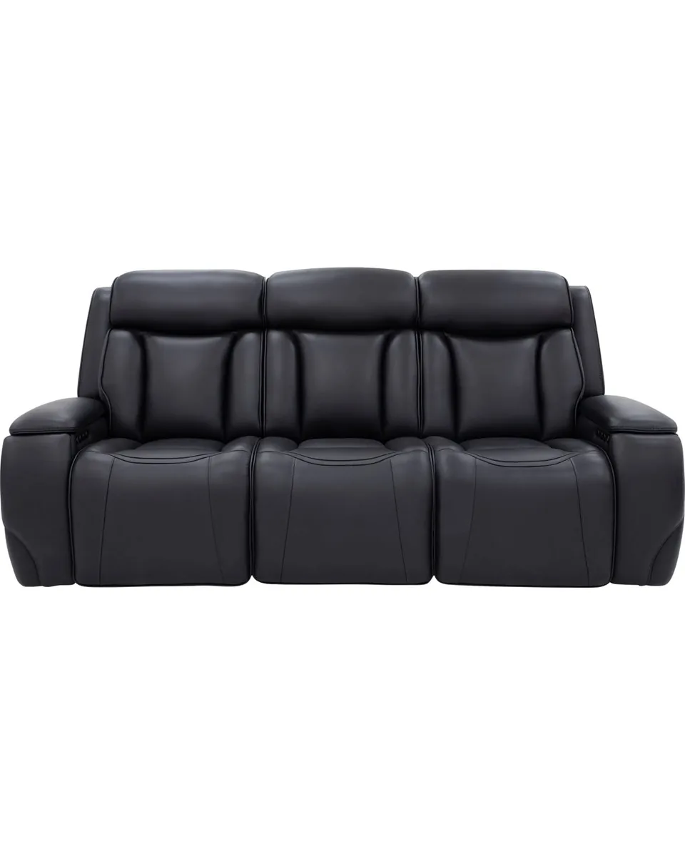 Aries Triple Power Zero Gravity Theater Sofa, Macy's Exclusive - Midnight