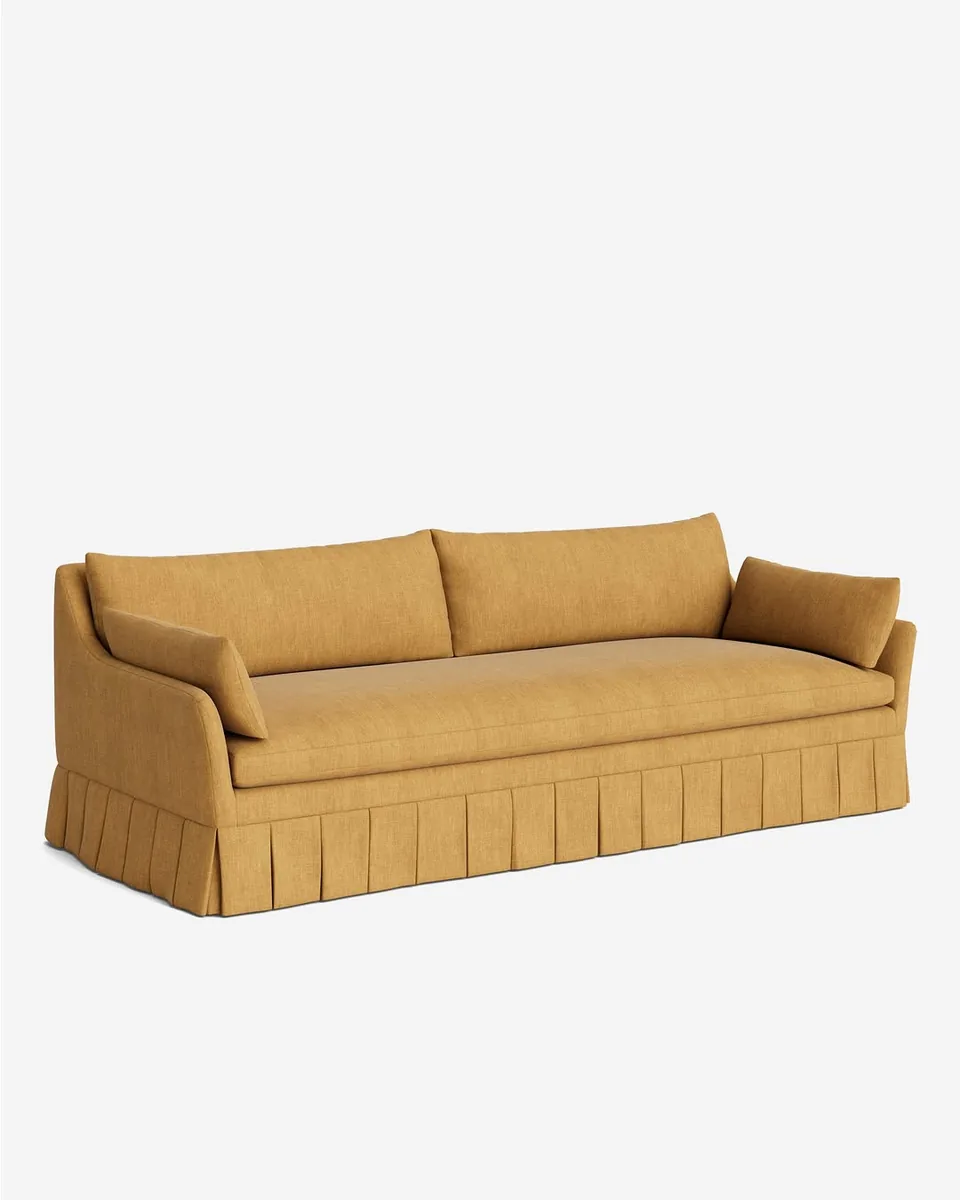 Portola Luxe Depth Pleated Sofa