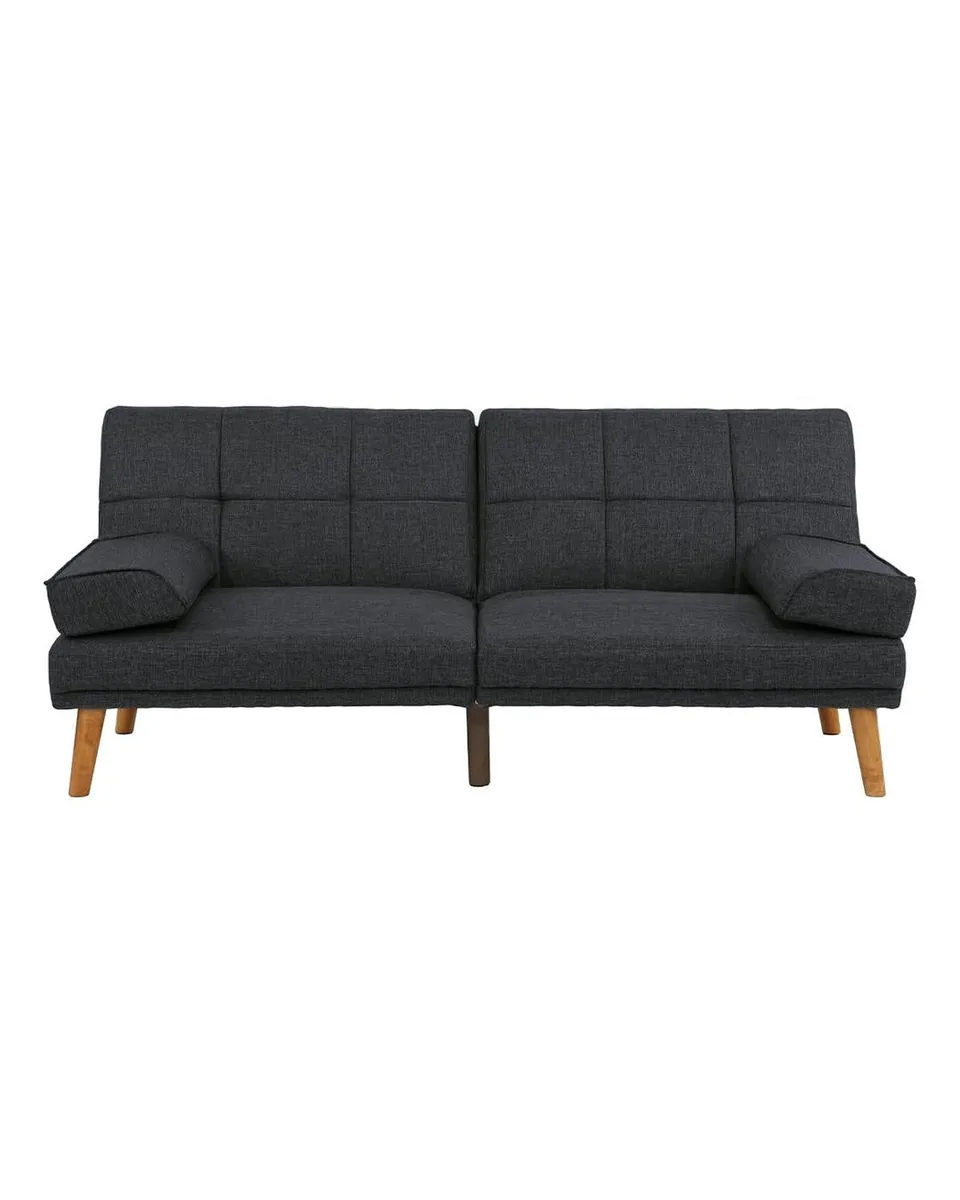 Maddox Fabric Sleeper - Charcoal