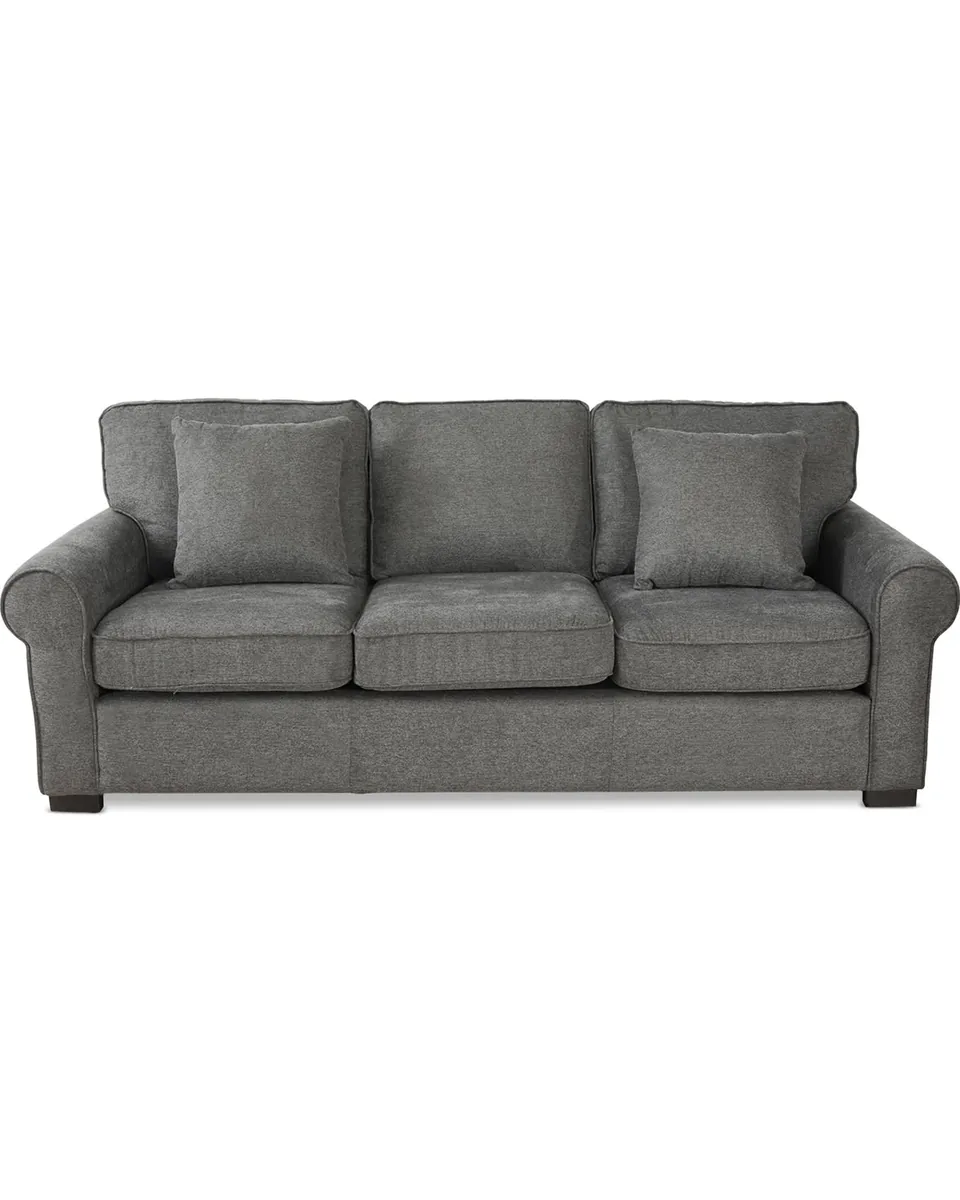 Kariam 90" Fabric Sofa, Created for Macy's - Charcoal
