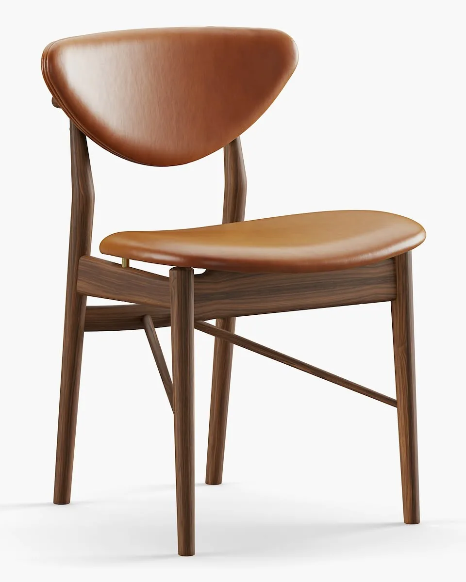 108 Dining Chair, Cognac at Design Within Reach
