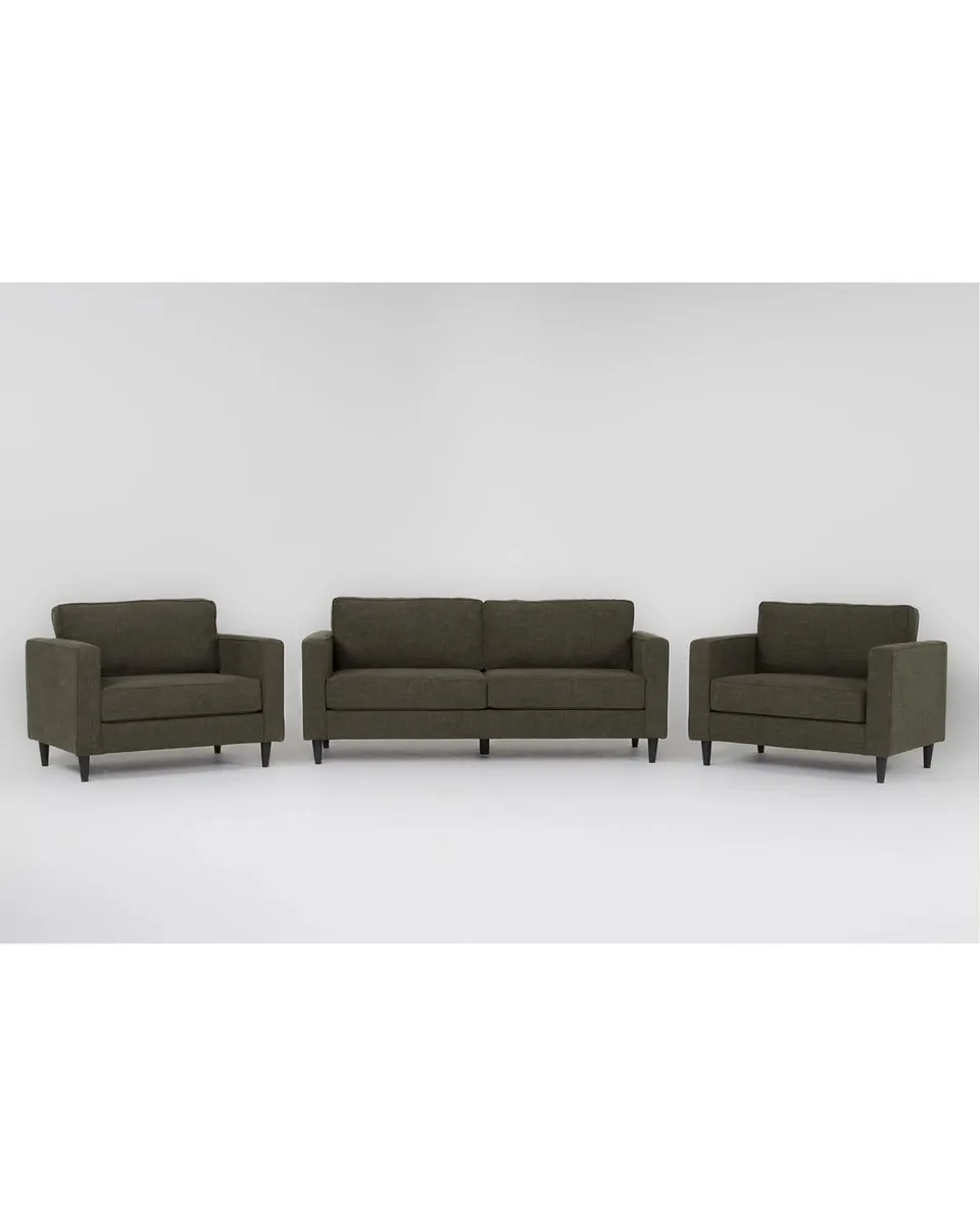 Calais Iii Modern 3 Piece Sofa|2 Chair Set
